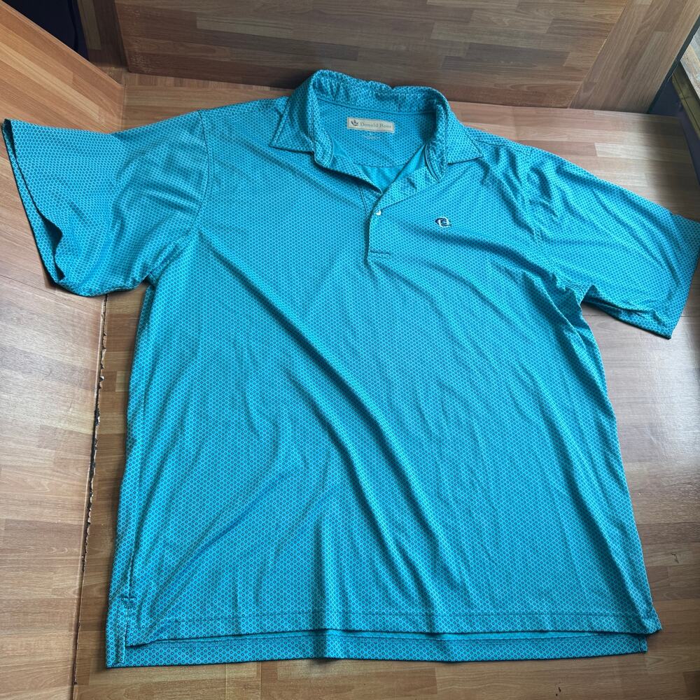 Donald Ross performance golf polo shirt, Oakmont country club, XL